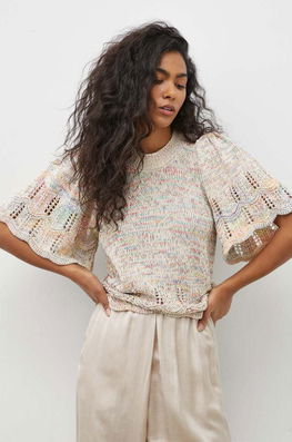 MUNTHE Pulover Femei, Light Multicolor
