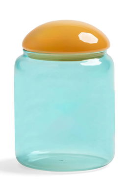 &k Amsterdam Recipient Cu Capac Puffy Turquoise Multicolor