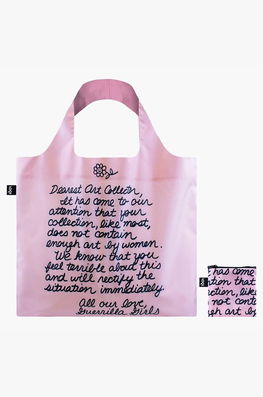 LOQI Bagaj De Mână GUERRILLA GIRLS Roz