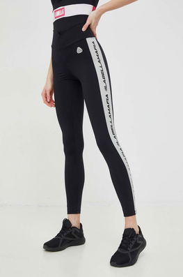 LaBellaMafia Leggins De Antrenament Essentials Femei, Culoarea Negru, Cu Imprimeu