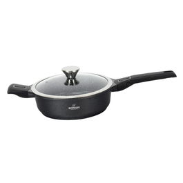 Tigaie Bohmann, cu manere detasabile, 28cm, aluminiu turnat, suprafata antiaderenta, inclusiv inductie