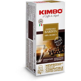 Cafea capsule compatibile Nespresso Kimbo Barista, 10x5,5g