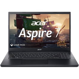 Laptop Lenovo Acer Aspire 7 A715-76G-59YH cu procesor Intel® Core™ i5-12450H pana la 4.4GHz, 15,6, Full HD, IPS, 16 GB DDR4, 512 GB SSD, NVIDIA® Geforce® RTX™ 2050 4GB GDDR6, No OS, Charcoal Black