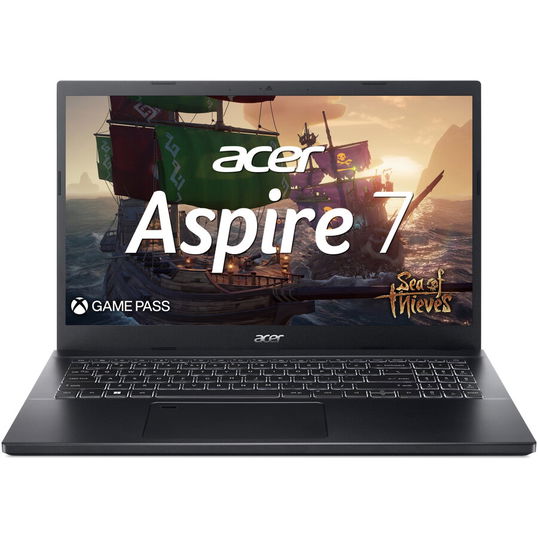 Laptop Lenovo Acer Aspire 7 A715-76G-59YH cu procesor Intel® Core™ i5-12450H pana la 4.4GHz, 15,6, Full HD, IPS, 16 GB DDR4, 512 GB SSD, NVIDIA® Geforce® RTX™ 2050 4GB GDDR6, No OS, Charcoal Black