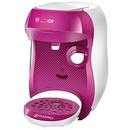 Espressor capsule Tassimo Happy TAS1001, 0.7l, 1400W, roz-alb