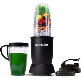 Blender nutribullet Pro NB907MAB, 900 W, 1 viteza, 5 accesorii, negru