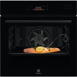 RESIGILAT ! Cuptor electric incorporabil Electrolux EOB8S39Z, SteamBoost-gatire cu abur, 18 functii, 70 l, ghidaj telescopic, senzor gatire, Clasa A++, Negru