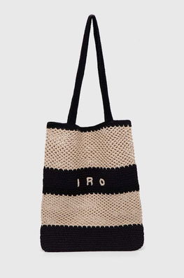 IRO Geanta De Bumbac Culoarea Negru