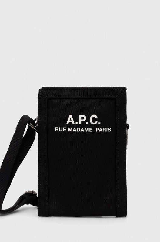 A.P.C. Borseta Recuperation Culoarea Negru, CODBM.H61931