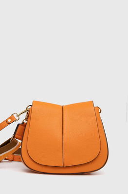 Gianni Chiarini Poseta De Piele Culoarea Negru Portocaliu