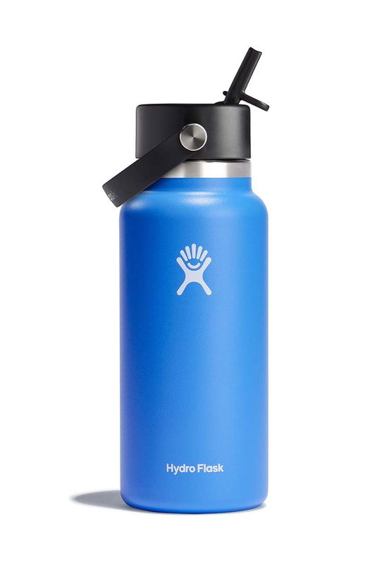 Hydro Flask Sticla Termica 32 Oz Wide Flex Straw Cap Cascade W32BFS482 Albastru