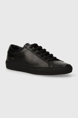 Common Projects Sneakers Din Piele Original Achilles Low Culoarea Negru, 3701