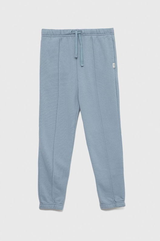 Abercrombie & Fitch Pantaloni De Trening Pentru Copii Neted Albastru