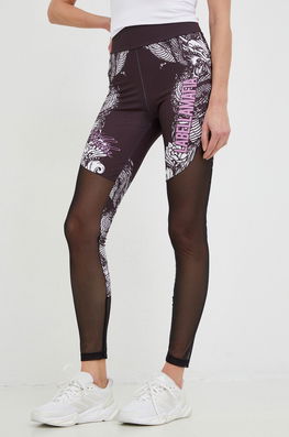 LaBellaMafia Leggins De Antrenament Hardcore Femei, Culoarea Negru, Modelator