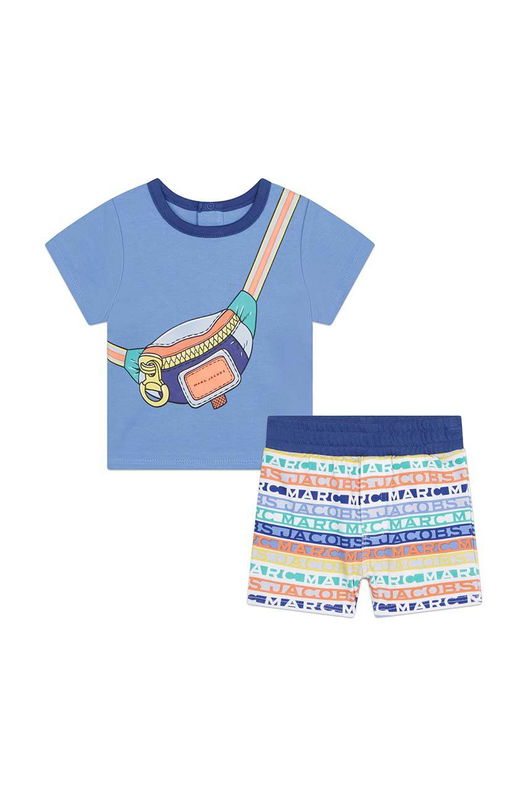 Marc Jacobs Set De Bumbac Pentru Bebelusi Albastru