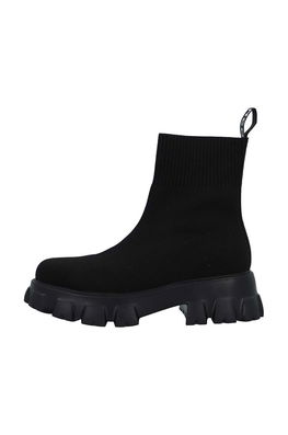 Bianco Cizme BIAPRIMA Femei, Culoarea Negru, Cu Toc Plat, 11300037