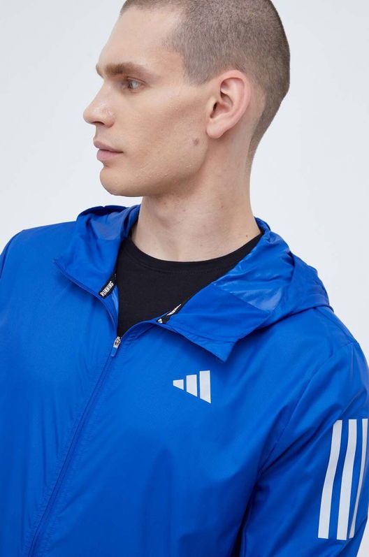 Adidas Performance Windbreaker Own The Run De Tranzitie Albastru
