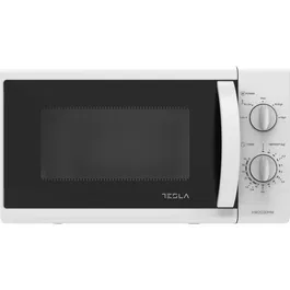 Cuptor cu microunde Tesla MW2030MW, 20L, 700W, 5 trepte putere, Control mecanic, Alb