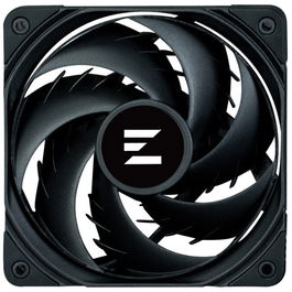 Ventilator Zalman AF120 BLACK, 120mm, 2000 RPM, Hydro bearing, 69.12 cfm, 4-pin, negru, ZM-AF120 BLACK
