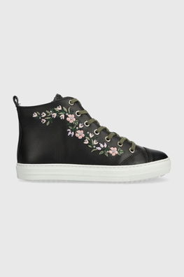 Pom D'api Sneakers Din Piele SWAG BRODI Culoarea Negru