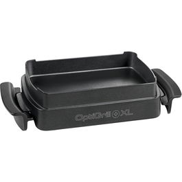 Accesoriu tip tava pentru coacere Tefal Snaking & Baking XA727810 pentru OptiGrill+ XL / Elite XL GC722xxx, GC724xxx, GC760xxx, invelis antiaderent, compatibile cu masina de spalat vase, 2L capacitate, Negru