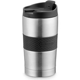 Cana termica pentru calatorie De'Longhi DLSC074, perete dublu, inox, 300 ml