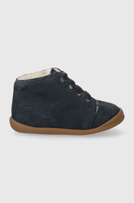 UP BOTTINE FUR Culoarea Albastru Marin Pom D'api Bleumarin