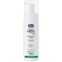 Sampon si balsam dermatologic tip spuma Chicco Baby Moments Kids, 150ml, 0 luni+