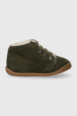UP BOTTINE FUR Culoarea Verde Pom D'api