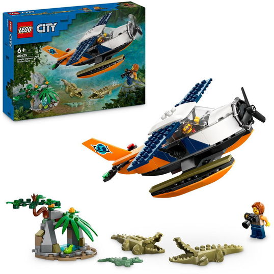 LEGO® City - Hidroavionul unui explorator al junglei 60425, 177 piese