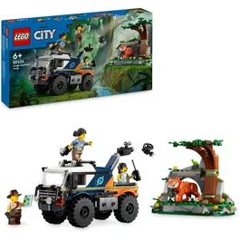 LEGO® City - Camionul off-road al unui explorator al junglei 60426, 314 piese