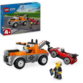 LEGO® City - Camioneta de tractare si masina sport 60435, 101 piese