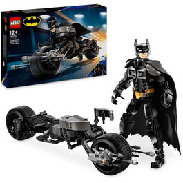 LEGO® DC - Figurina de constructie Batman™ si motocicleta Bat-Pod 76273, 713 piese