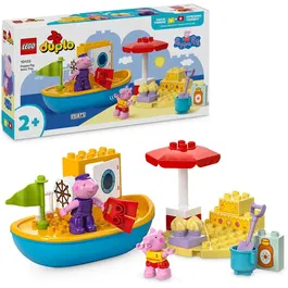 LEGO® DUPLO® - Excursia cu barca a Purcelusei Peppa 10432, 23 piese