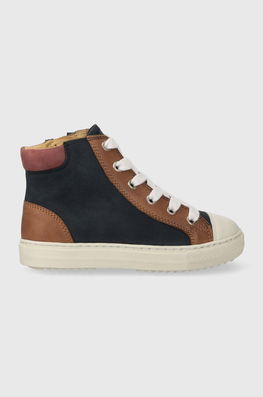 Pom D'api Tenisi Copii SWAG ZIP LACE Culoarea Albastru Marin Bleumarin