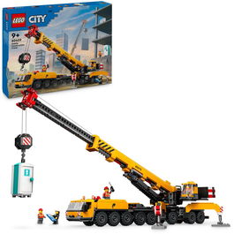 LEGO® City - Macara mobila galbena de constructii 60409, 1116 piese