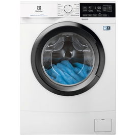 Masina de spalat rufe Electrolux EW6SM326S, 6 kg, 1151 rpm, clasa B, slim, motor inverter, SensiCare, alba