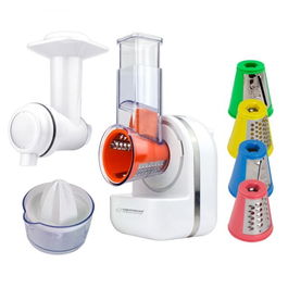 Robot de bucatarie multifunctional, Esperanza, EKM027 Panzanella 3in1, 150 W, Alb