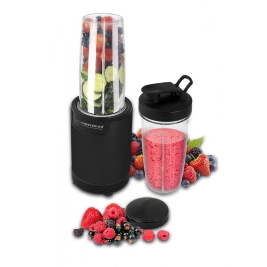 Blender EKM029, Nutri Shot 6 in 1, Alb/Negru