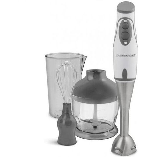 Mixer vertical EKM003E, 450W, 2 trepte viteza, Alb/Gri