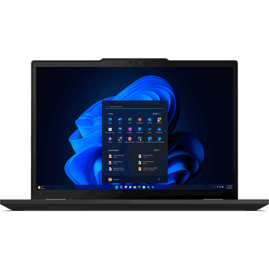 Ultrabook Lenovo 13.3'' ThinkPad X13 2-in-1 Gen 5, WUXGA IPS Touch, Procesor Intel® Core™ Ultra 7 155U (12M Cache, up to 4.80 GHz), 32GB LPDDR5X, 1TB SSD, Intel Graphics, Win 11 Pro, Black