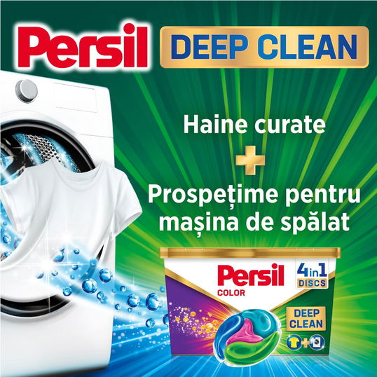 Detergent de rufe capsule Persil Discs Color, 42 spalari
