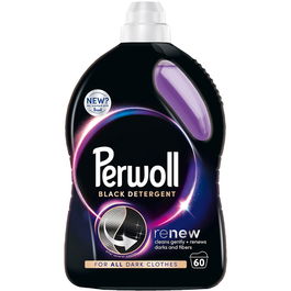 Detergent lichid pentru rufe Perwoll Renew Black, 60 spalari, 3000 ml