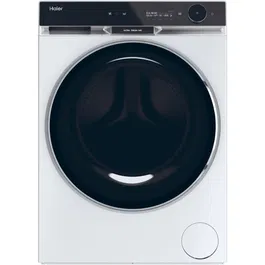 Masina de spalat rufe cu uscator Haier HWD100-B14397US, Spalare 10 kg, Uscare 6 kg, 1400 rpm, Motor Direct Motion, Clasa A, Ultra Fresh, WiFi, ABT, display LCD, Smart Dual Spray, Alb