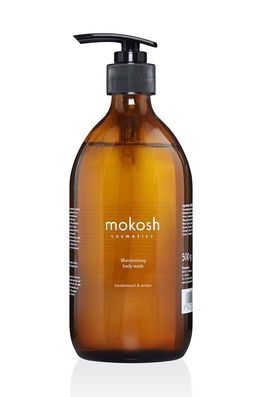 Mokosh Gel De Spălat Corporal Hidratant Drzewo Sandałowe & Bursztyn 500 G Galben