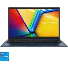 Laptop ASUS Vivobook 15 A1504VA cu procesor Intel® Core™ i5-1335U pana la 4.6GHz, 15.6'', Full HD, IPS, 16GB DDR4, 512GB SSD, Intel Iris Xᵉ Graphics, No OS, Quiet Blue