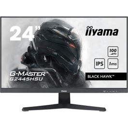 Monitor LED IIyama Gaming Black Hawk G-MASTER G2445HSU-B1 24 inch FHD IPS 1 ms 100 Hz FreeSync