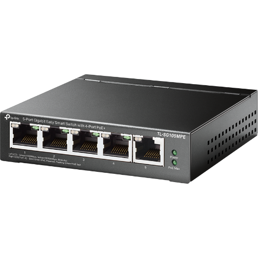 TPL SW 5P-GB EASY-SMART 4 POE+