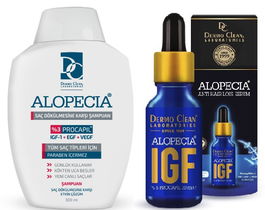 Sampon anticadere cu Procapil 3% + IGF, Ser pentru cresterea parului, 30ml
