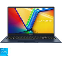 Laptop ASUS 15.6'' Vivobook 15 X1504VA, FHD, Procesor Intel® Core™ i3-1315U (10M Cache, up to 4.50 GHz), 8GB DDR4, 512GB SSD, GMA UHD, No OS, Quiet Blue